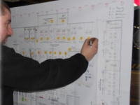 Organisation du planning de réparation par le chef d'atelier